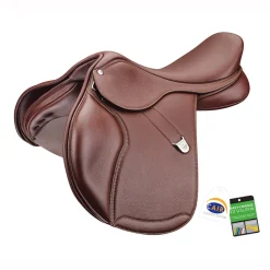 Hot SADDLERY BRANDS INTL Bates Pony Elevation+ Saddle with CAIR® Havana Brown