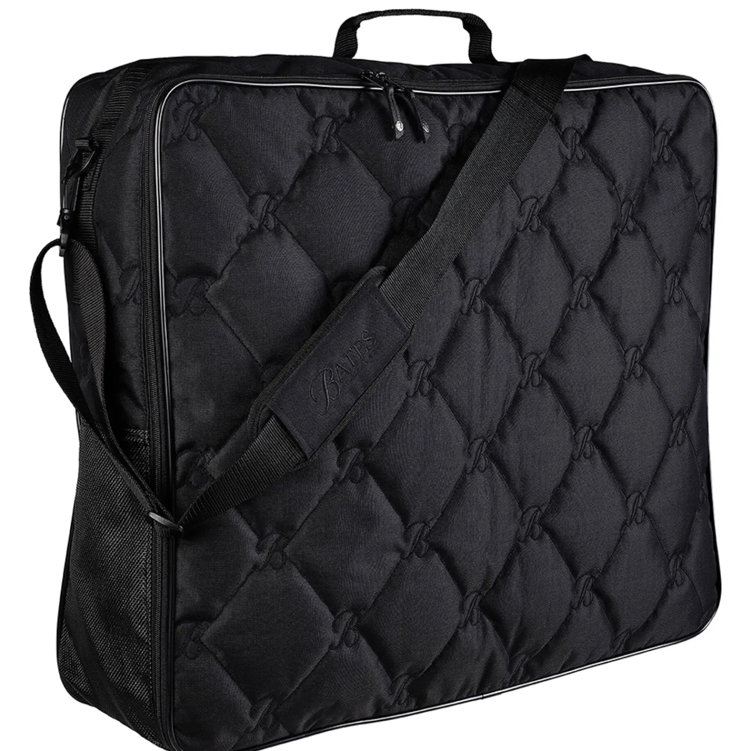 Sale SADDLERY BRANDS INTL Bates Saddle Pad Bag Black