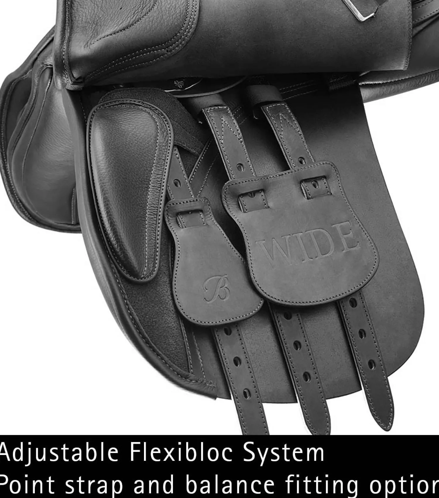 SADDLERY BRANDS INTL Bates Wide All-Purpose Saddle