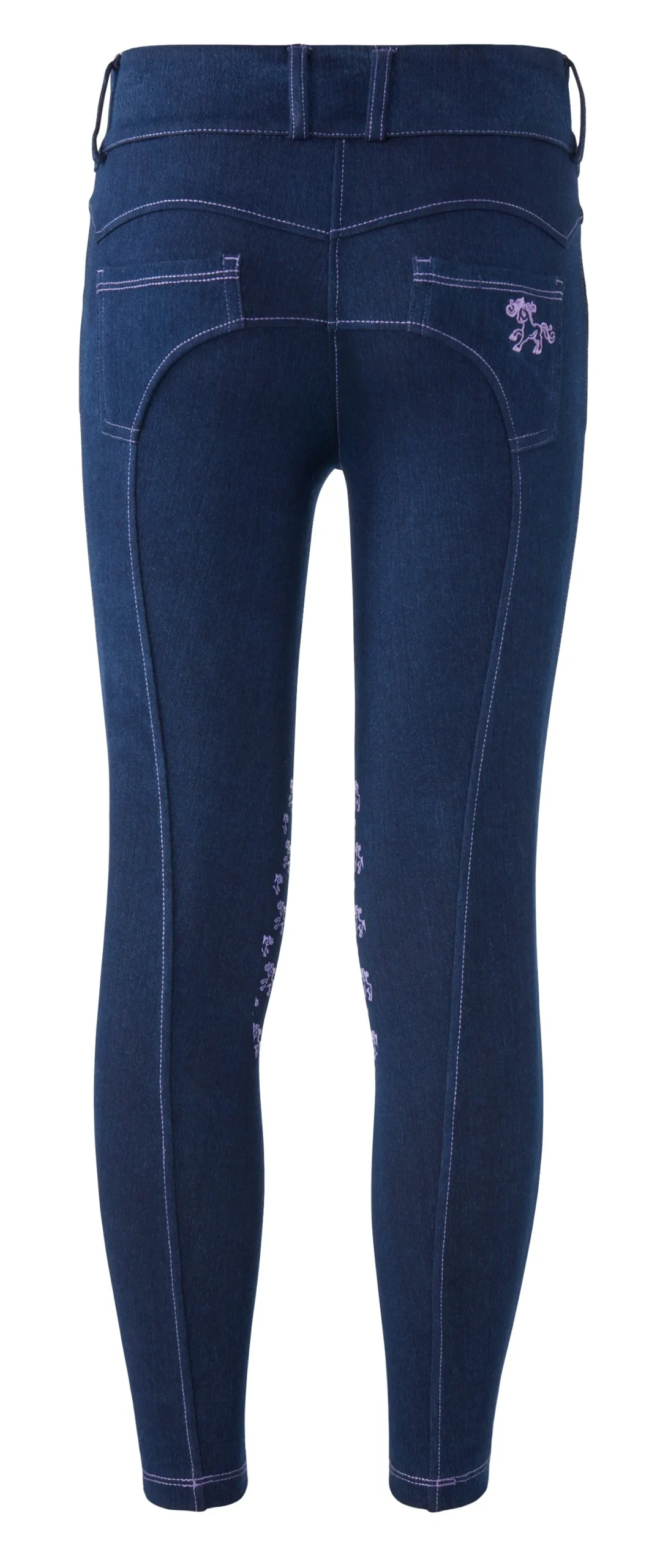 Clearance BELLE AND BOW EQSTRN Belle & Bow Equestrian Children’s Riding Jean Blue