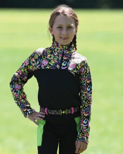 Hot BELLE AND BOW EQSTRN Belle & Bow Equestrian Children’s Fleece Pullover Dia Los Muertos