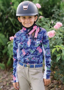 Discount BELLE AND BOW EQSTRN Belle & Bow Equestrian Children’s Long Sleeve Sun Shirt