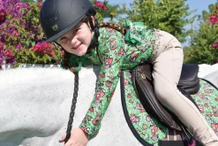 New BELLE AND BOW EQSTRN Belle & Bow Equestrian Girls’ Long Sleeve Sun Shirt