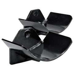 New POTTER STEEL SERVICE Black Pinless Cups