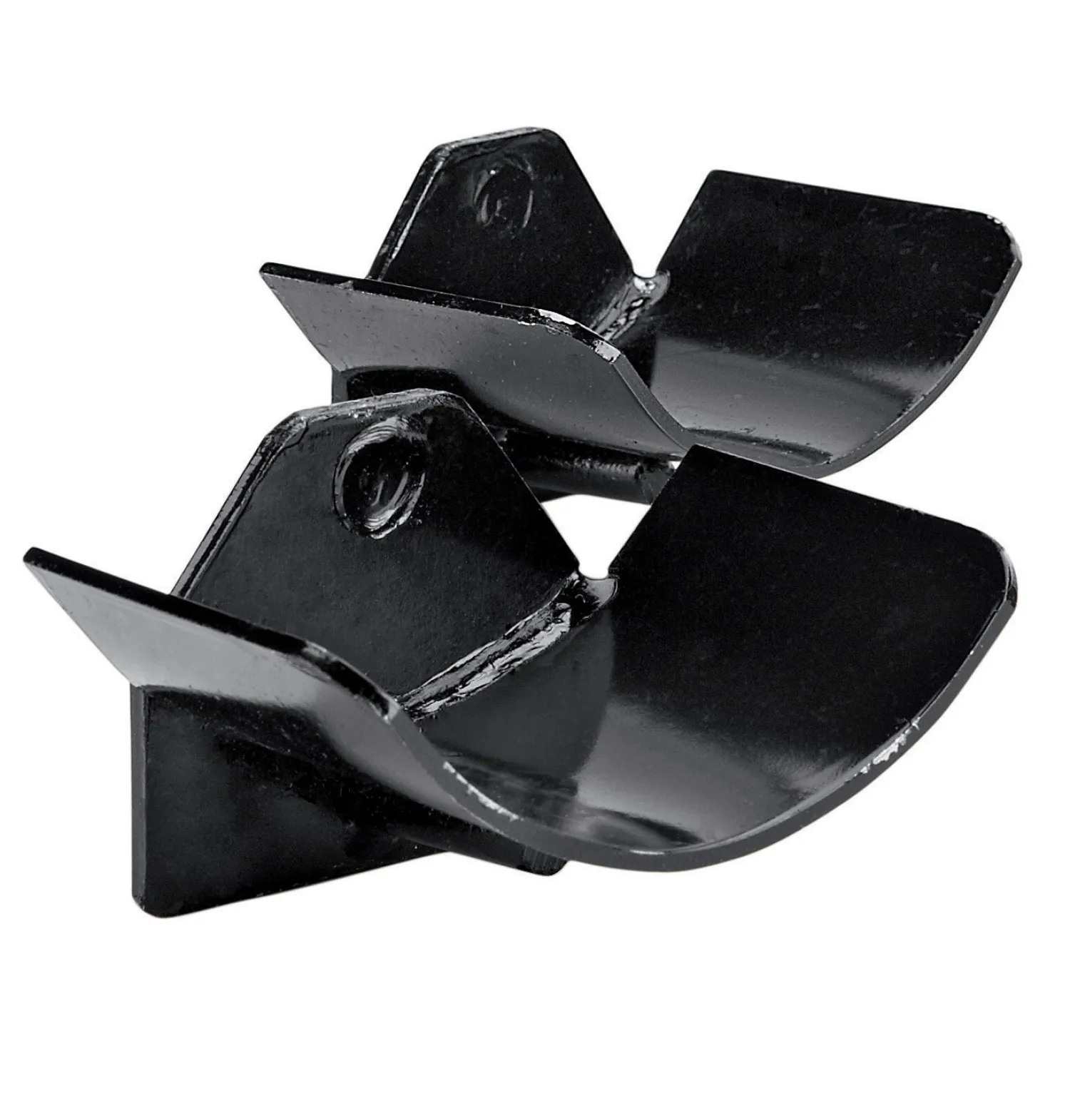 New POTTER STEEL SERVICE Black Pinless Cups