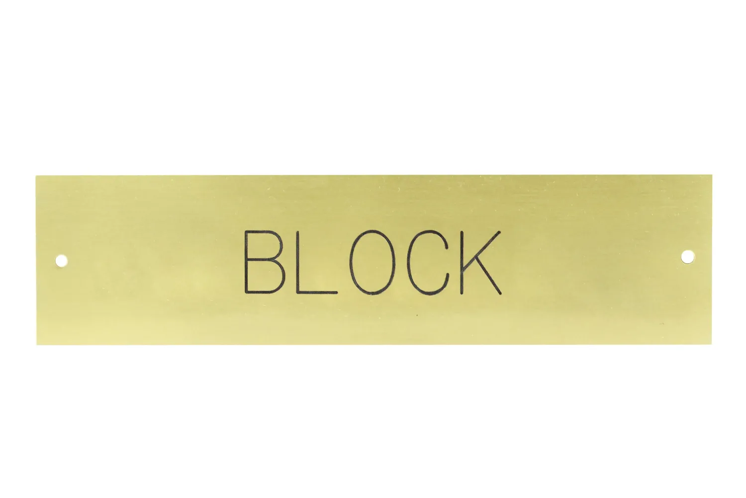 Sale DOVER DROPSHIP Brass Halter Nameplate - 3 lines
