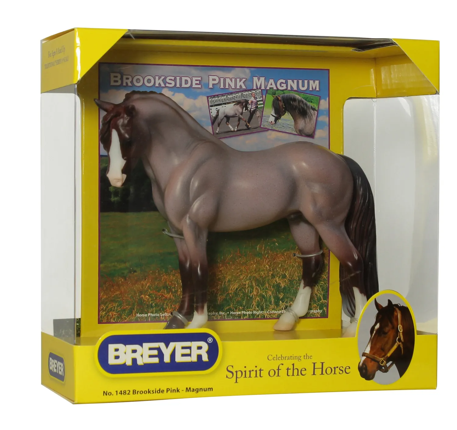 Sale REEVES INTERNATIONAL Breyer Brookside Pink Magnum Roan Welsh Stallion