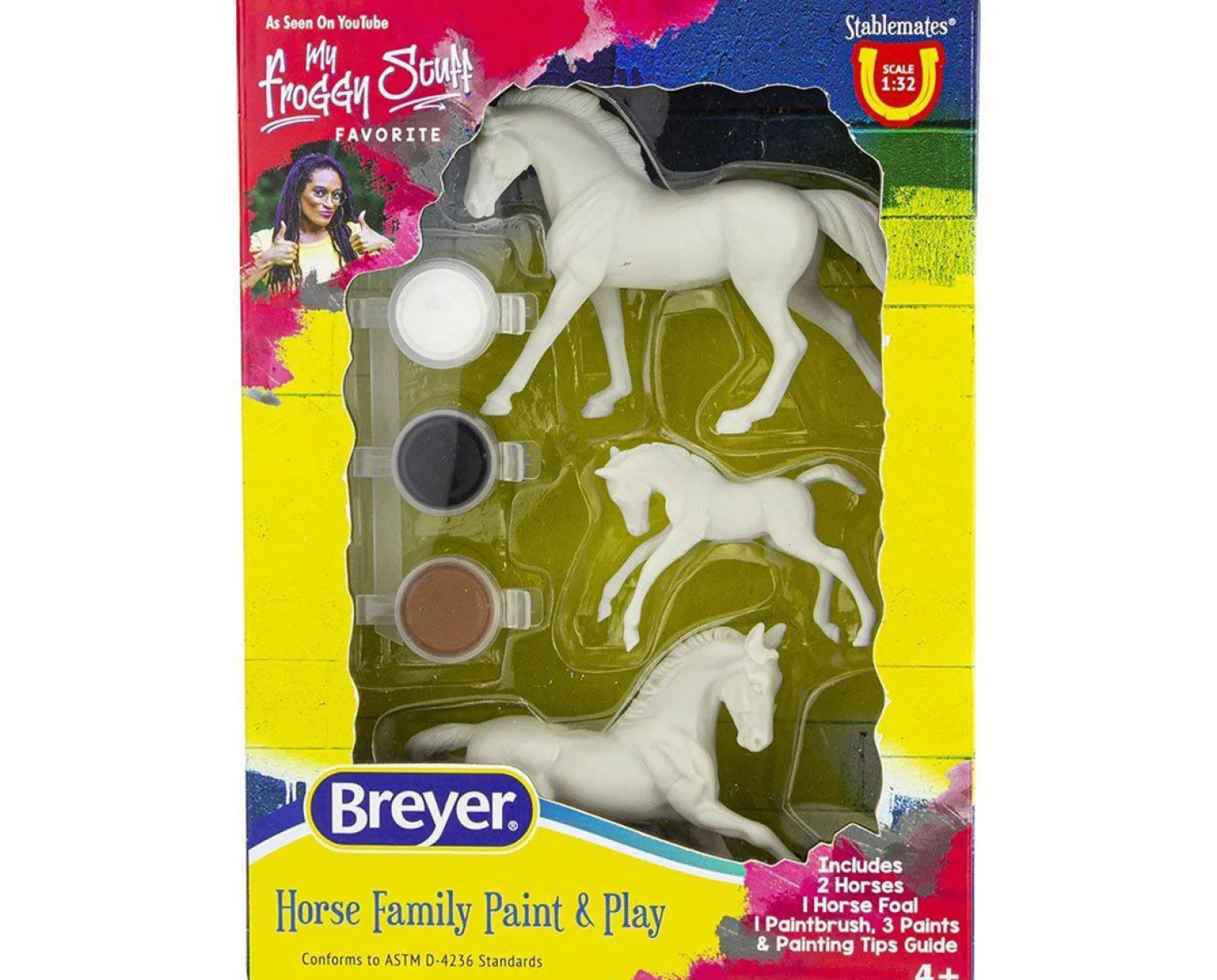 Clearance REEVES INTERNATIONAL Breyer® Horse Family Paint & Play