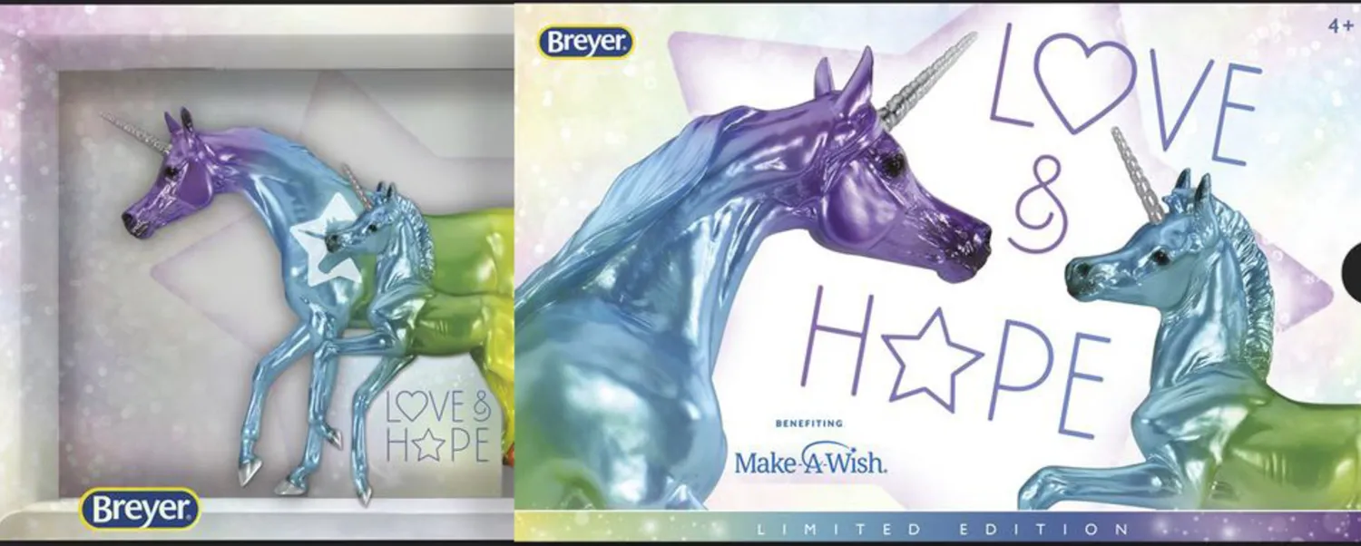 REEVES INTERNATIONAL Breyer® Love & Hope 2024 Horse of the Year