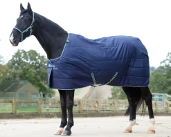 Sale TOKLAT ORIGINALS Bucas Quilt Heavyweight Stable Blanket with Silky Lining - 300 grams Navy