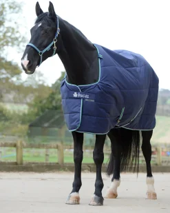 Discount TOKLAT ORIGINALS Bucas Quilt Heavyweight Stable Blanket with Stay-Dry Lining - 300 grams Navy