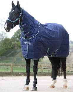 Sale TOKLAT ORIGINALS Bucas Quilt Stable Blanket Combi Neck Cover Navy