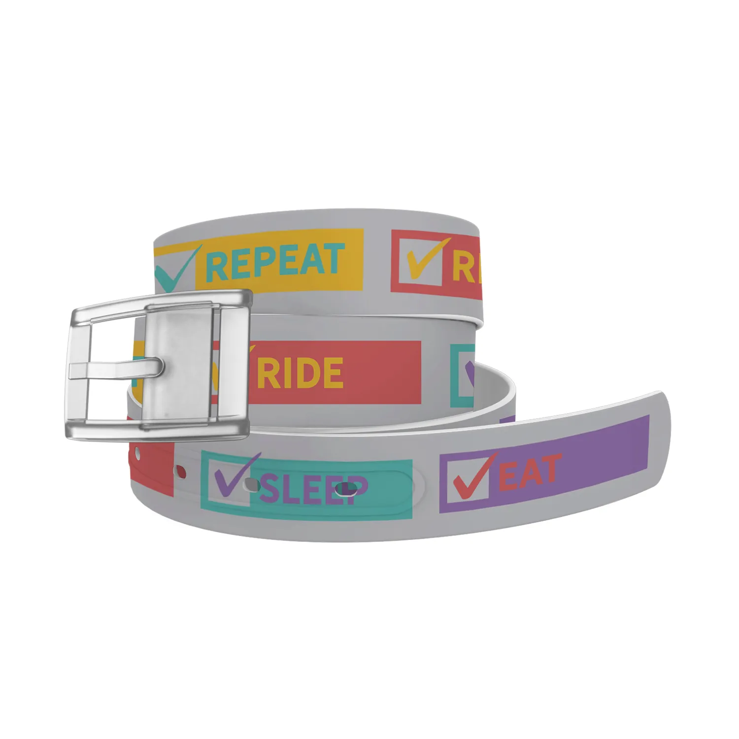 Discount SWYFT PRINTS/C4 C4 Pattern Belt with Buckle