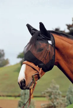 CASHEL COMPANY Cashel® Quiet Ride™ Fly Mask Black