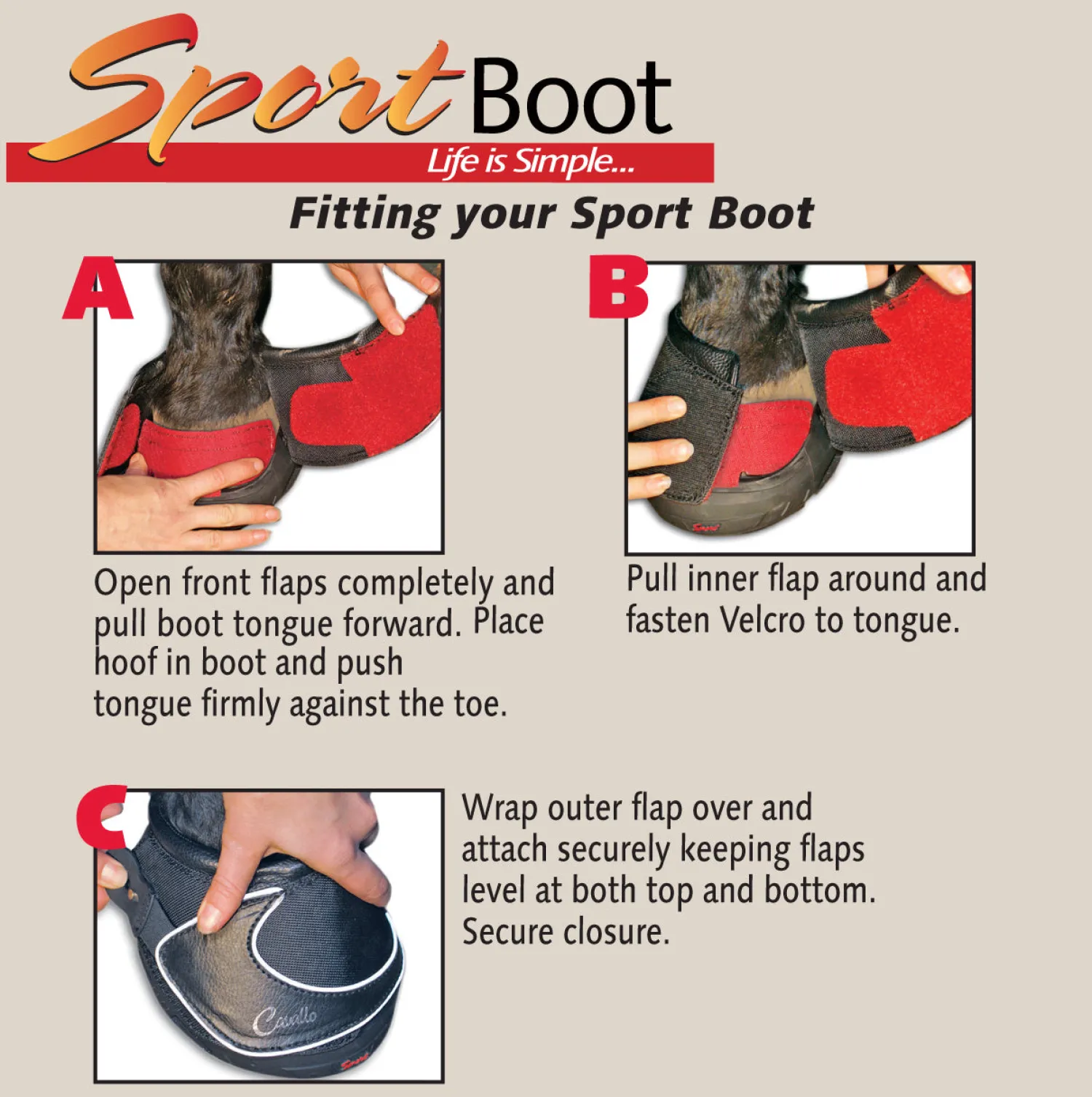 Best TOKLAT ORIGINALS Cavallo™ Sport Regular Sole Hoof Boots Black