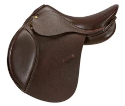 New JPC INDIA-LTHR TACK Circuit™ Original Debut Pony Saddle Dark Chocolate