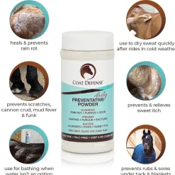 Best HORSEPOWDER INC Coat Defense® Daily Preventative Powder