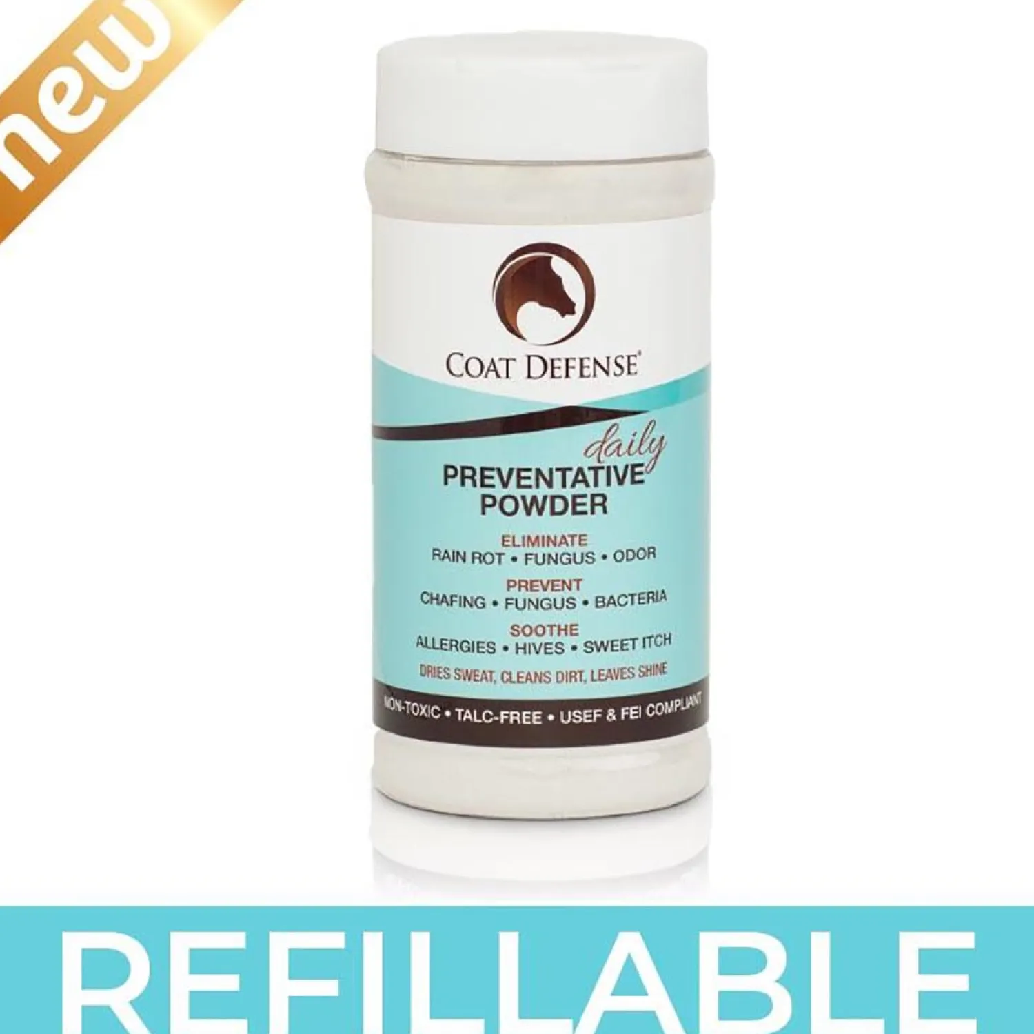 Best HORSEPOWDER INC Coat Defense® Daily Preventative Powder