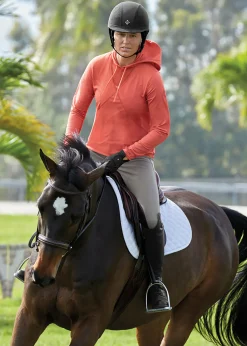 Hot KIRSCH CoolBlast® 100 Ladies’ Freeport Long Sleeve Hoodie