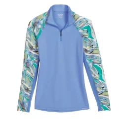 KIRSCH CoolBlast® 100 Ladies’ LaBelle Print Long Sleeve Shirt