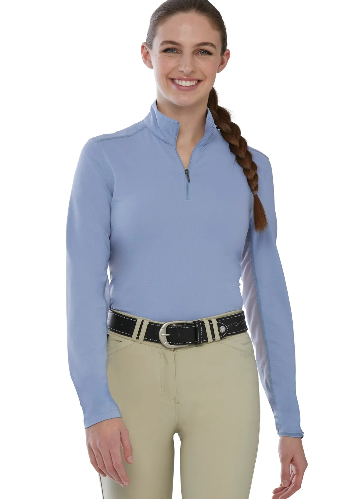 Clearance KIRSCH CoolBlast® 100 Ladies’ Long Sleeve Fly Shield Shirt