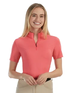 Hot KIRSCH CoolBlast® 100 Ladies’ Olivia Short Sleeve Shirt