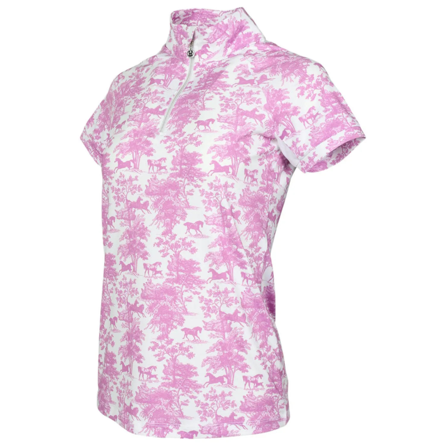 Hot JPC EQUESTRIAN Dapplebay Equestrian Toile Short-Sleeve Sun Shirt