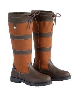 Clearance GLOBAL EXPORTS DS Chevron H2O Boots Brown