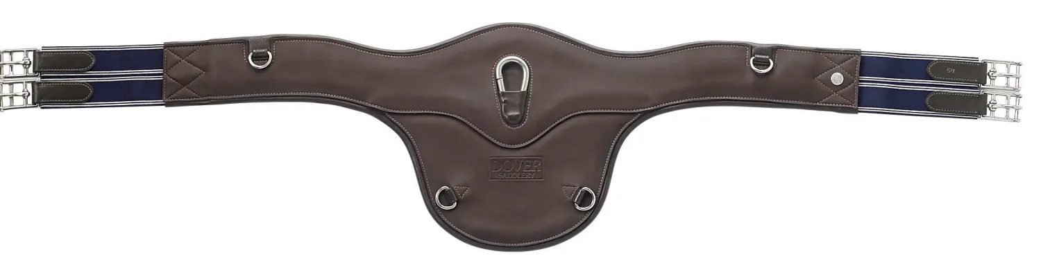 Outlet KINGS INTERNATIONAL DS Easy-Care Belly Guard Girth Chocolate