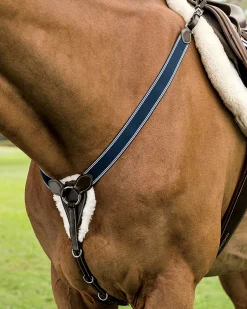 KINGS INTERNATIONAL DS Elastic Jumper Breastplate Brown