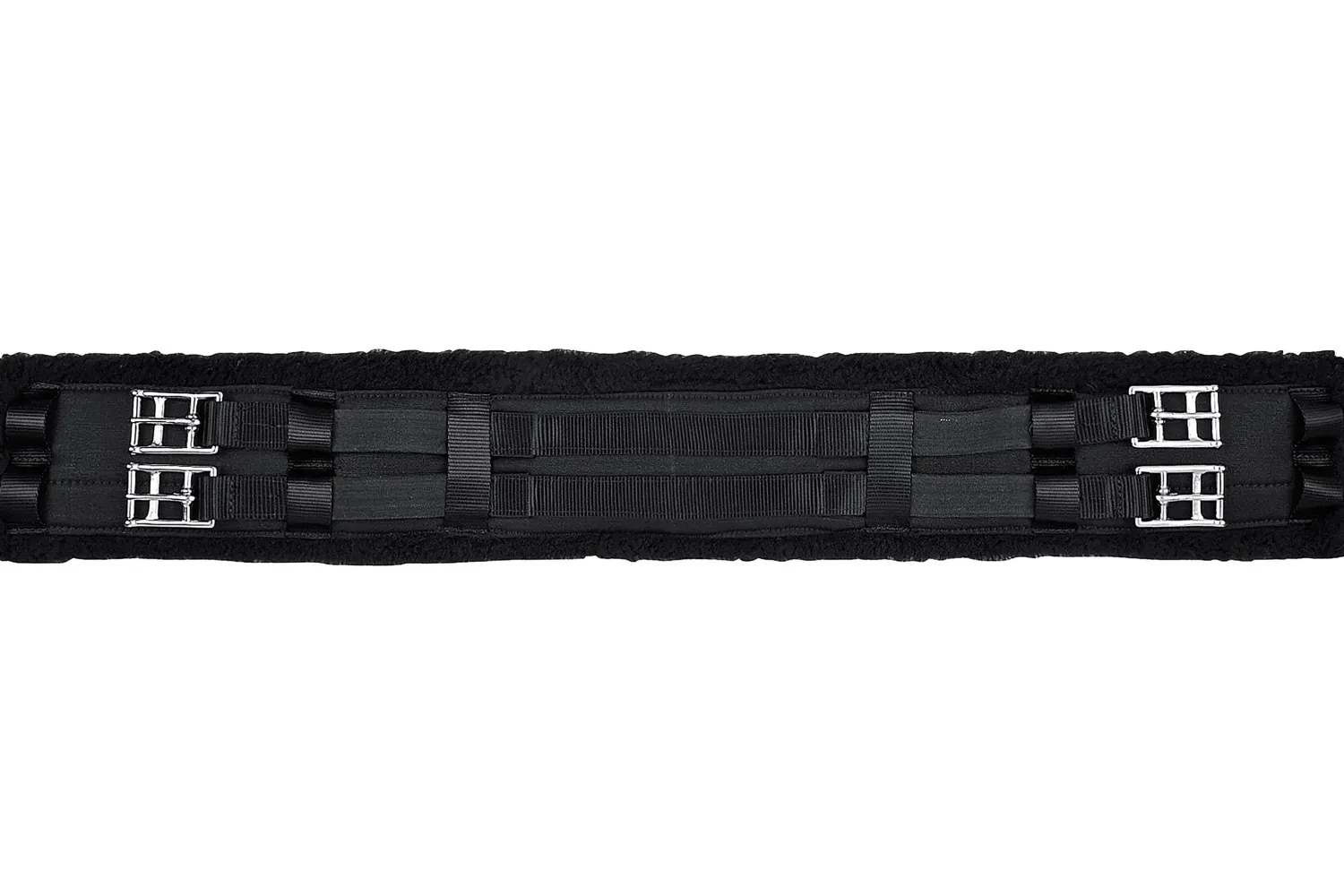New KING YOUNG DS Fleece Dressage Girth Black