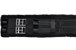 New KING YOUNG DS Fleece Dressage Girth Black