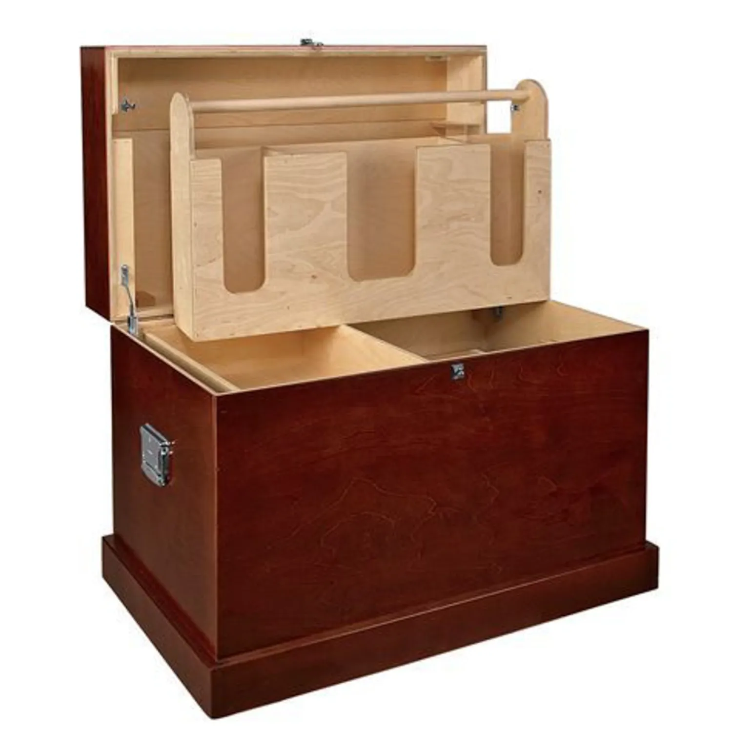 New PHOENIX WEST DS Hardwood Trunk with Bandage Lid