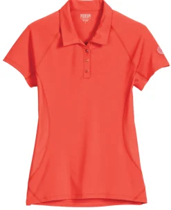 Best KIRSCH DS Ladies’ Iva Short Sleeve Polo Shirt