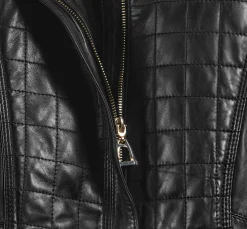 Online RAMJEE LEATHERS DS Ladies’ Moto Leather Jacket Black