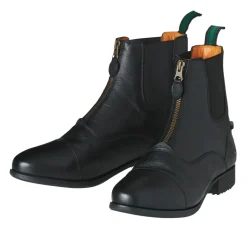 New PUSHKAR INTL DS Ladies’ Ready-to-Ride Zip Paddock Boots Black