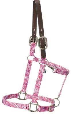 New TEXT HORSE DS Printed Nylon Breakaway Halter