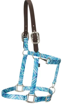 New TEXT HORSE DS Printed Nylon Breakaway Halter