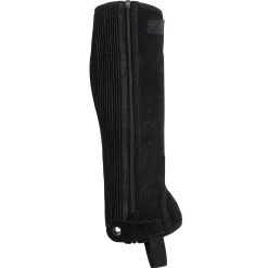 Outlet S.K. SHOES AND BOOTS DS Suede Half Chaps with Silicone Grip Patch