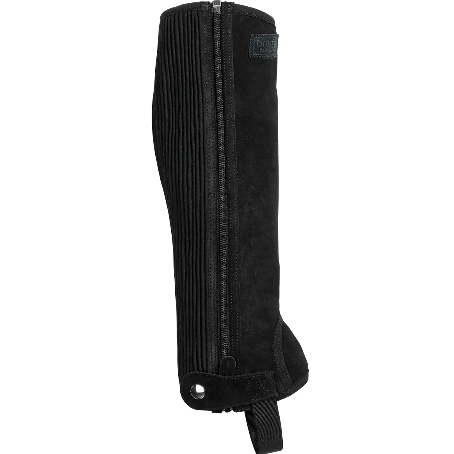 Outlet S.K. SHOES AND BOOTS DS Suede Half Chaps with Silicone Grip Patch