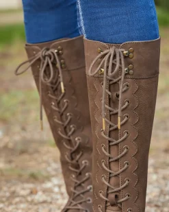 Clearance WEATHERBEETA Dublin® Ladies’ Admiral Boots Chocolate