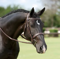 Clearance DY ON Dy'on® Wide Nose Hunter Bridle Brown