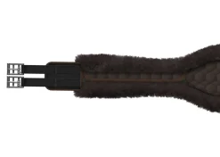 Best WORLD EQUSTRN BRNDS E.A. Mattes Contoured Long Girth with Detachable Cover Brown
