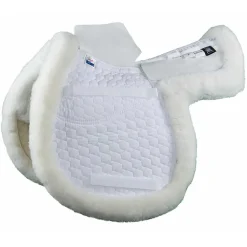 Discount WORLD EQUSTRN BRNDS E.A. Mattes Correction Hunter Pad with Bare Flaps White