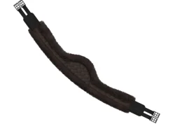 Best WORLD EQUSTRN BRNDS E.A. Mattes Crescent Long Girth with Detachable Cover Brown