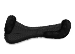 Clearance WORLD EQUSTRN BRNDS E.A. Mattes Dressage Correction Half Pad with Rear Trim & Pockets for Shims