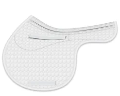 Discount WORLD EQUSTRN BRNDS E.A. Mattes Jump Contour Quilt Only Correction Pad with Pockets for Shims White