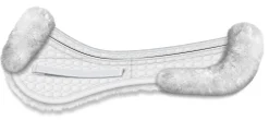 Hot WORLD EQUSTRN BRNDS E.A. Mattes Platinum EWWA Sheepskin All-Purpose Correction Half Pad with Rear Trim