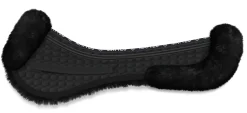 Hot WORLD EQUSTRN BRNDS E.A. Mattes Platinum EWWA Sheepskin All-Purpose Correction Half Pad with Rear Trim