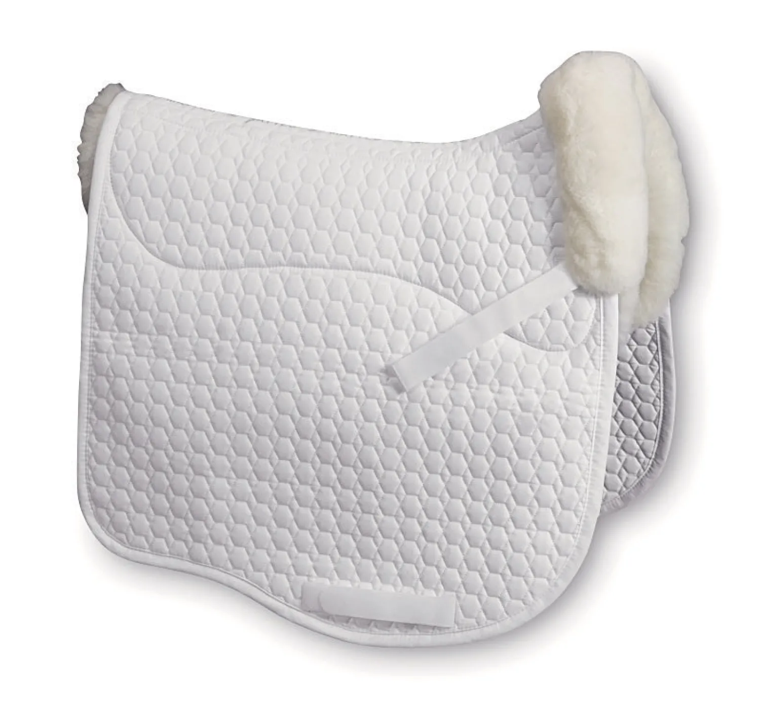 Sale WORLD EQUSTRN BRNDS E.A. Mattes Dressage EuroFit Pad with Bare Flaps